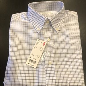 UNIQLO Plaid Button Up